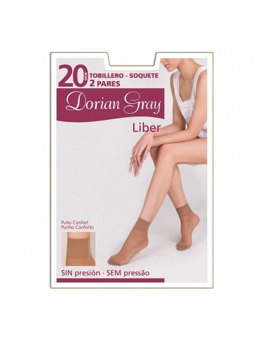 PACK 2 TOBILLEROS LIBER  20DEN DORIAN GRAY
